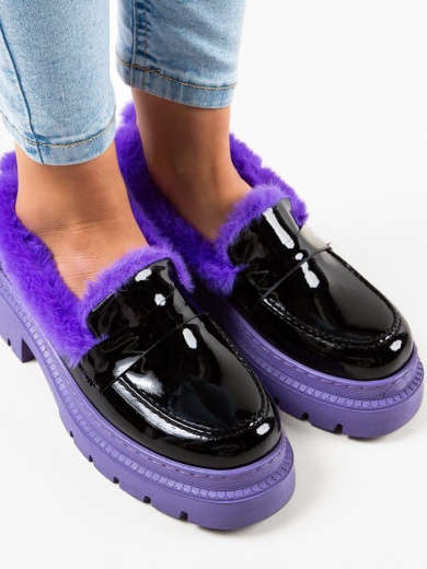 Pantofi casual dama Monday Negri 5