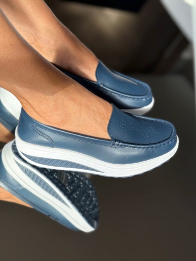 Pantofi Casual Musta Bleumarin