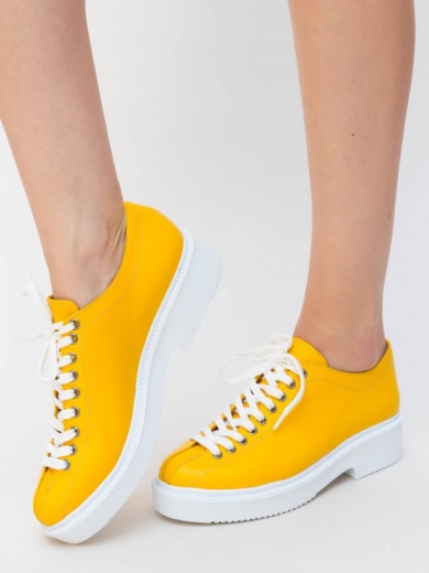 Pantofi Casual Verte Galbene