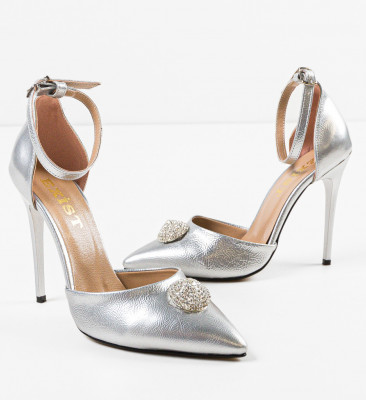 Pantofi dama Arahan Argintii 2