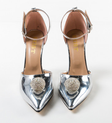 Pantofi dama Arahan Argintii