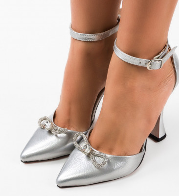 Pantofi dama Dyfuser Argintii