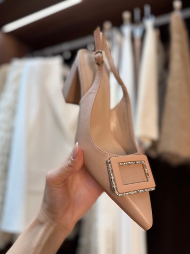 Pantofi dama Gentalya Nude