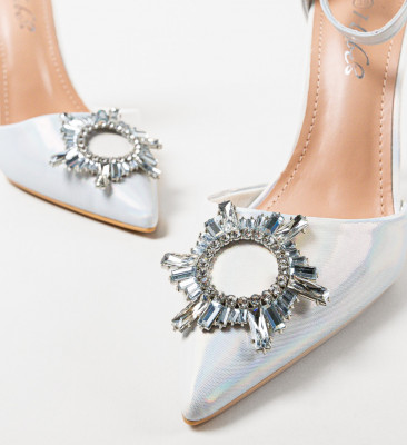 Pantofi dama Honor Argintii