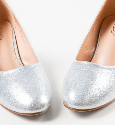Pantofi dama Pozal Argintii