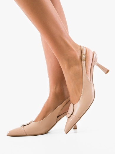 Pantofi dama Vlahya Nude