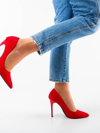 Pantofi Hebe Rosii
