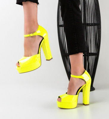 Sandale dama Holden Verzi Neon