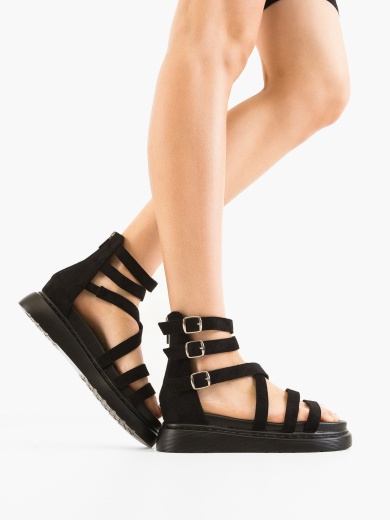 Sandale dama Nafumi Negre