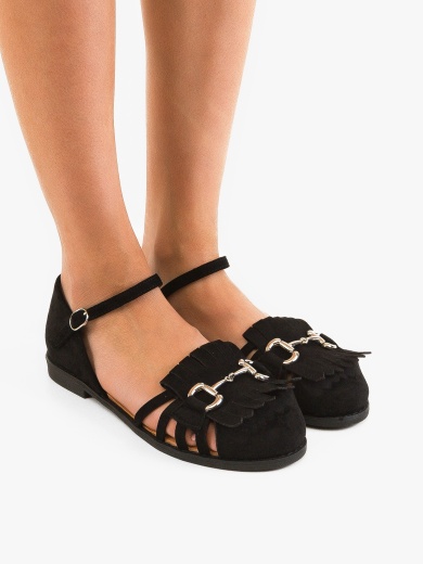 Sandale dama Rafalia Negre