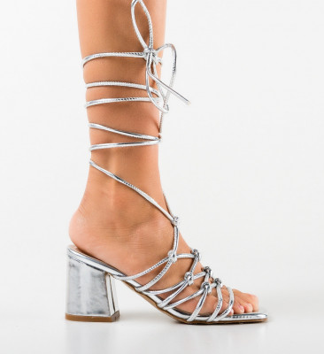 Sandale dama Vision Argintii