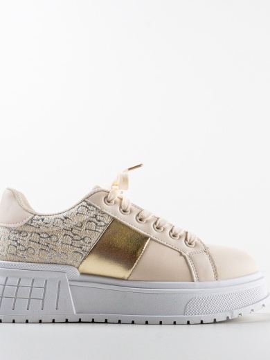 Sneakers dama Fannie Bej