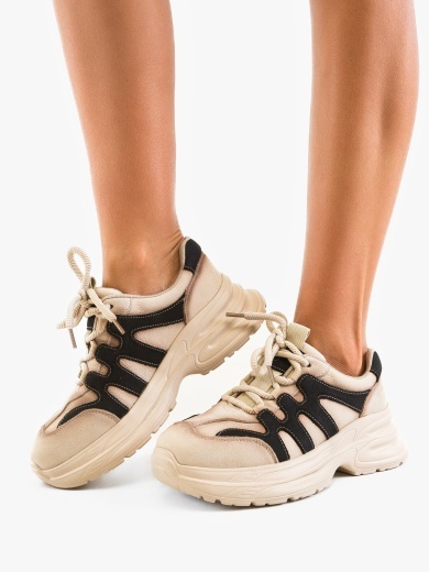 Sneakers dama Iman Bej