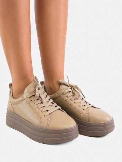 Sneakers dama Praka Bej 2