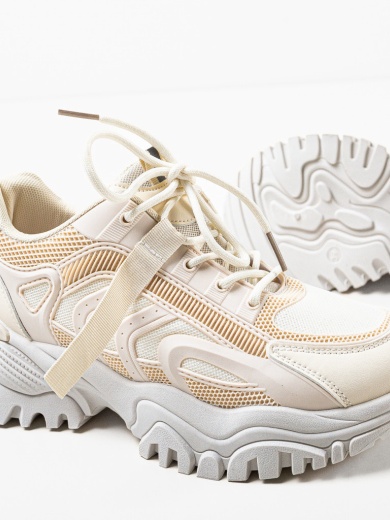 Sneakers dama Turarea Bej