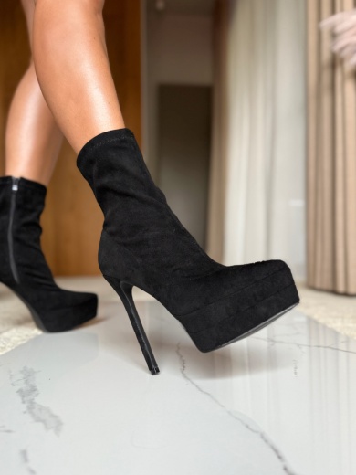 Botine dama Kazmire Negre 3