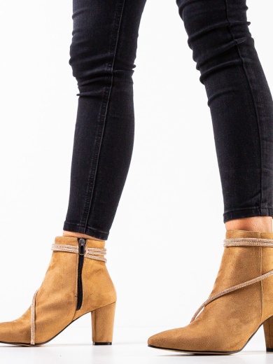 Botine dama Remizak Bej