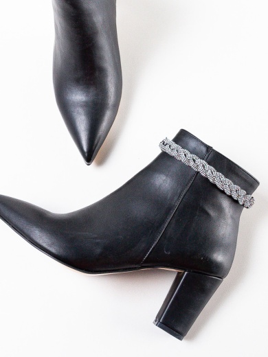 Botine dama Report Negre