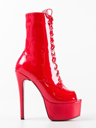 Botine dama Ryder Rosii