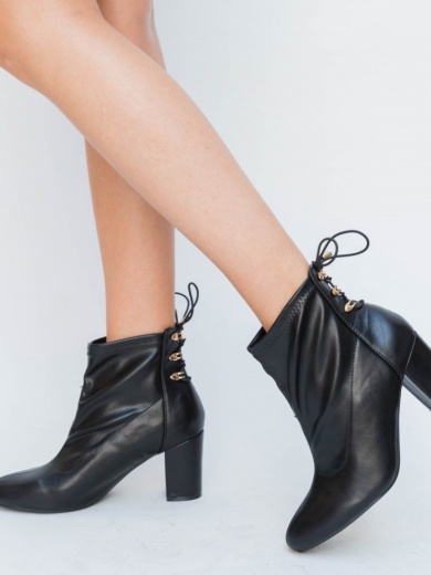 Botine Revest Negre