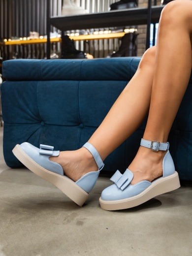 Pantofi Casual dama Hambe Albastri 2