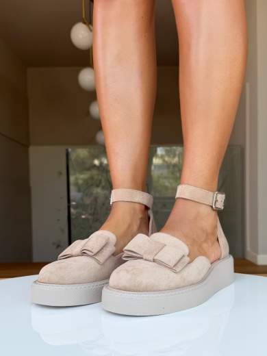 Pantofi Casual dama Hammbe Bej