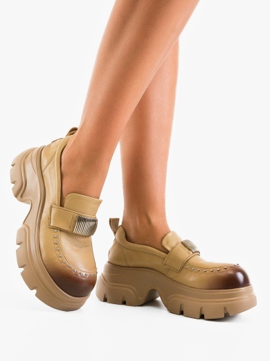Pantofi Casual Dougla Bej