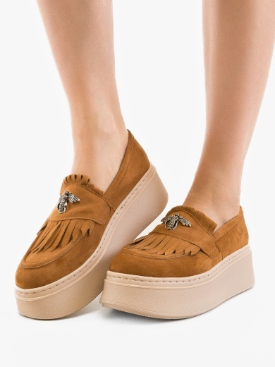 Pantofi Casual Kahun Camel