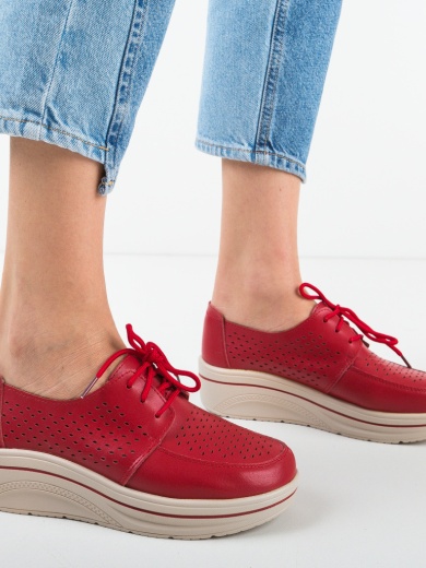 Pantofi Casual Litiani Rosii