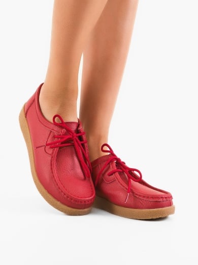 Pantofi Casual Niko Rosii 2