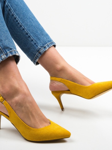 Pantofi Chyna Galbeni