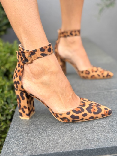Pantofi dama Lam Leopard