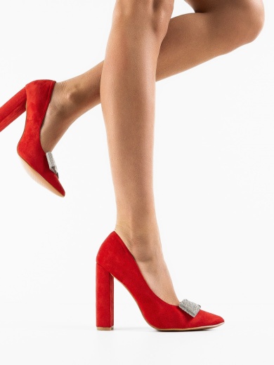 Pantofi dama Lucky Rosii