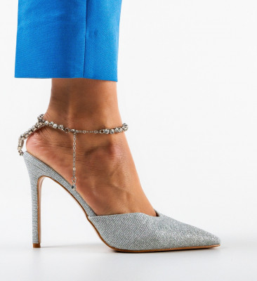 Pantofi dama Neave Argintii