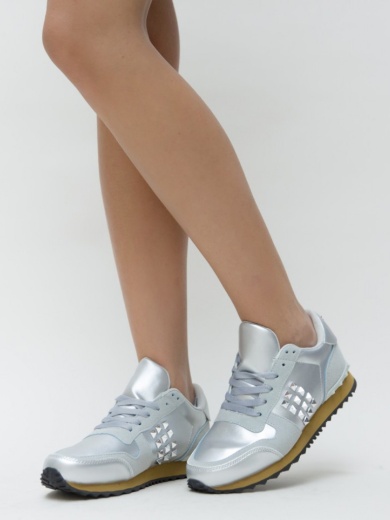 Pantofi Sport Beny Argintii