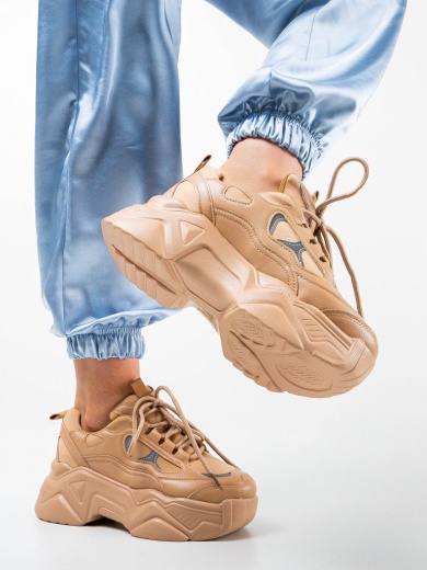 Pantofi Sport Kacy Camel