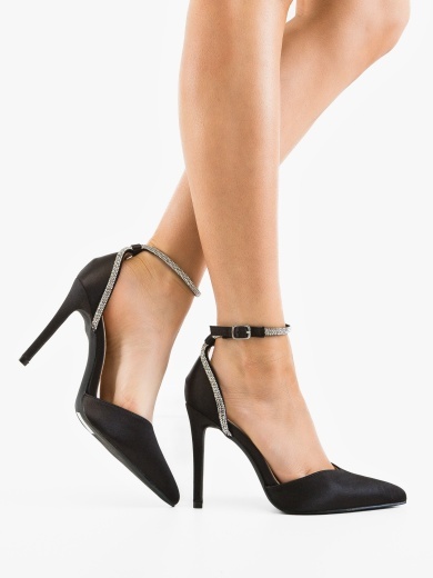 Pantofi stiletto dama Passion Negri