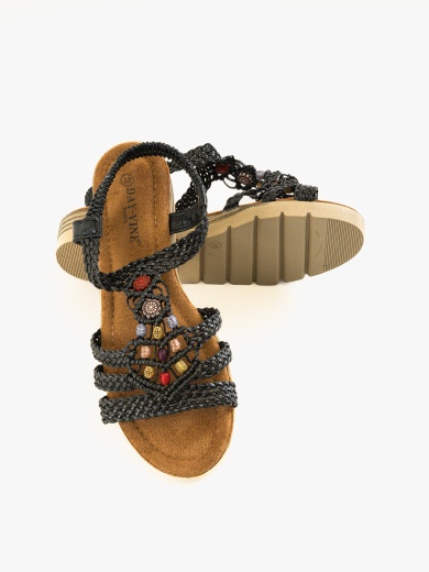 Sandale dama Faris Negre