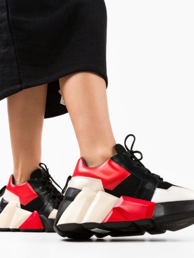 Sneakers dama Jaelyn Rosii
