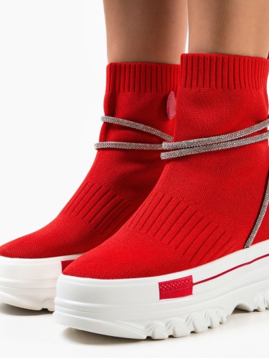 Sneakers dama Noatre Rosii