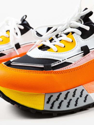 Sneakers dama Tori Portocalii
