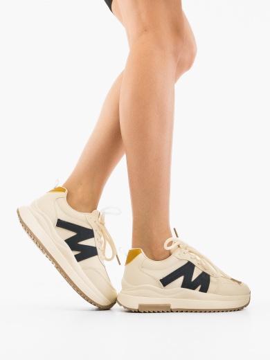 Sneakers dama Zuhra Bej 2