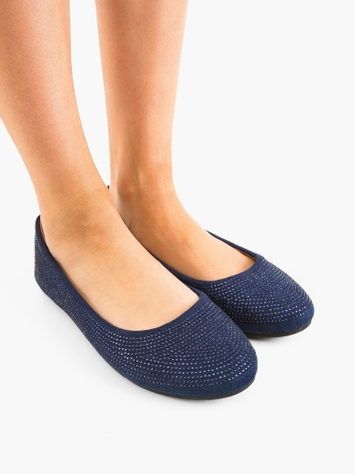 Balerini dama Cind Bleumarin