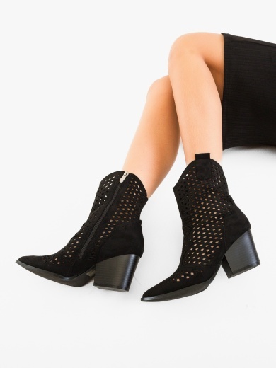 Botine dama Cameron Negre