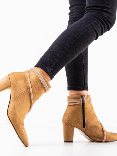 Botine dama Remizak Bej