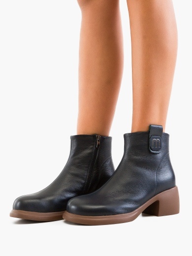 Botine dama Safta Bleumarin