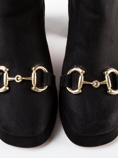 Botine dama Trese Negre