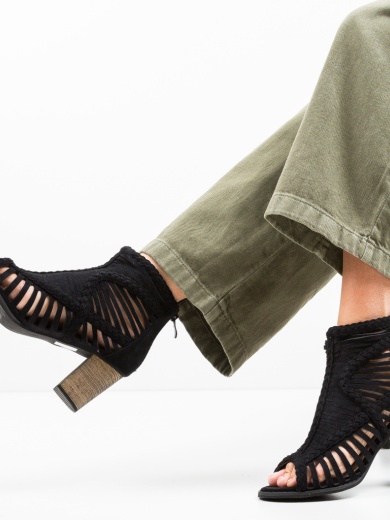 Botine Pear Negre