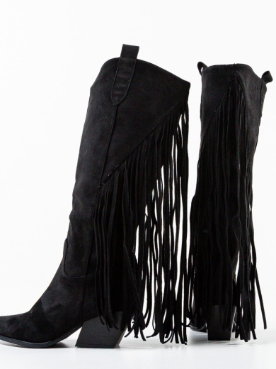 Cizme dama Haidar Negre