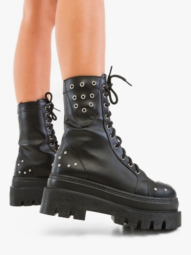 Ghete dama Racer Negre